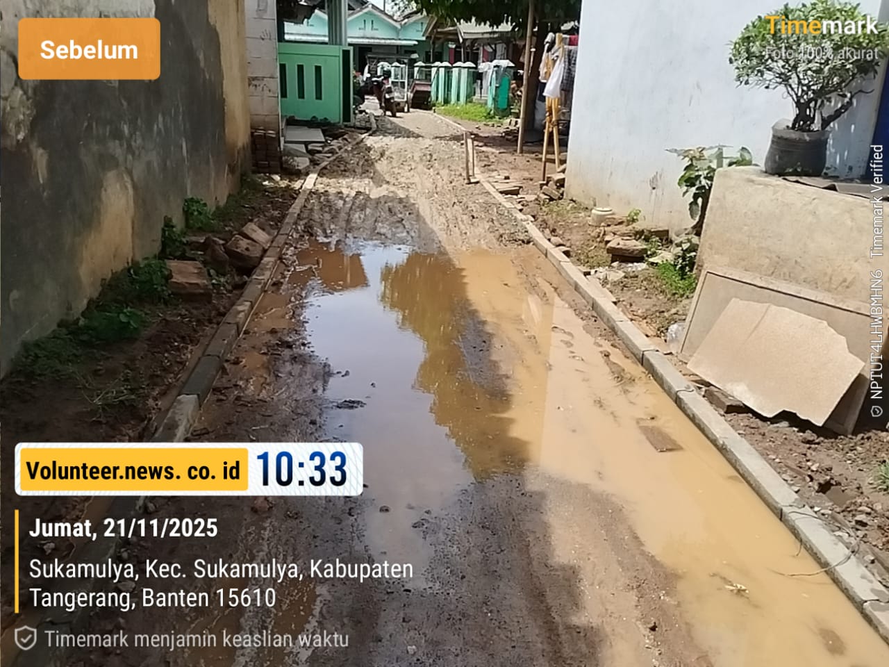 Proyek Paving Block Rp100 Juta di Desa Sukamulya Diduga Minim Pemadatan dan Tanpa PIP