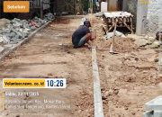 Pekerjaan Paving Block di Desa Kosambi Dalam Disorot: Diduga Tak Sesuai Spesifikasi Teknis