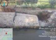 Indikasi dugaan Pelemahan Konstruksi di Proyek Perkuatan Tebing Saluran Pembuang Kec.Mauk, PT. KPJP Disorot Warga