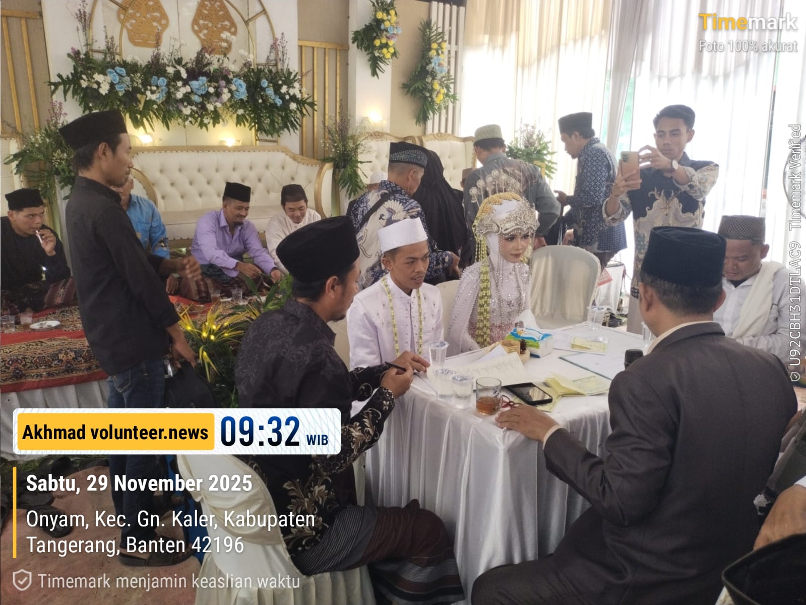 Kades Onyam Bustonil Arifin Hadiri Resepsi Warga: Wujud Kedekatan Pemimpin dengan Masyarakat