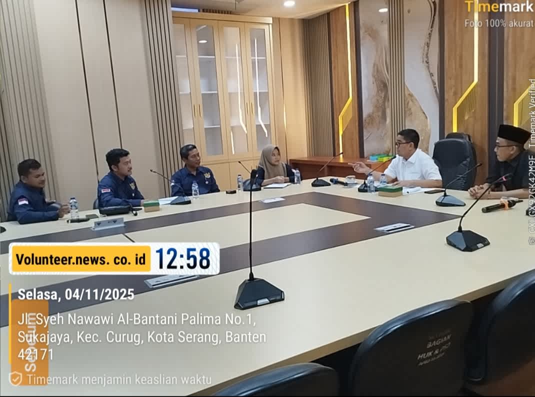 DPRD Provinsi Banten Dorong Penguatan Peran Relawan Kemanusiaan PKPO dalam Perlindungan Korban Perdagangan Orang