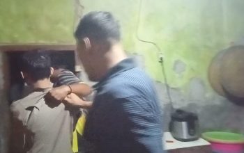 Polsek Cikande Amankan Terduga Penggelap Motor dari Kepungan Massa