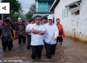 Tinjau Lokasi Banjir, Gubernur Banten Prioritaskan Normalisasi Sungai