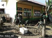 TNI AD Percepat Pemulihan Sekolah Pascabanjir Bandang di Pidie Jaya