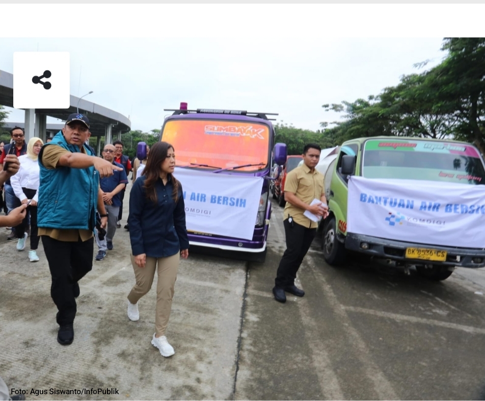 Menkomdigi Kunjungi Lokasi Banjir Aceh Tamiang, Dorong Pemulihan Berbasis Kemanusiaan