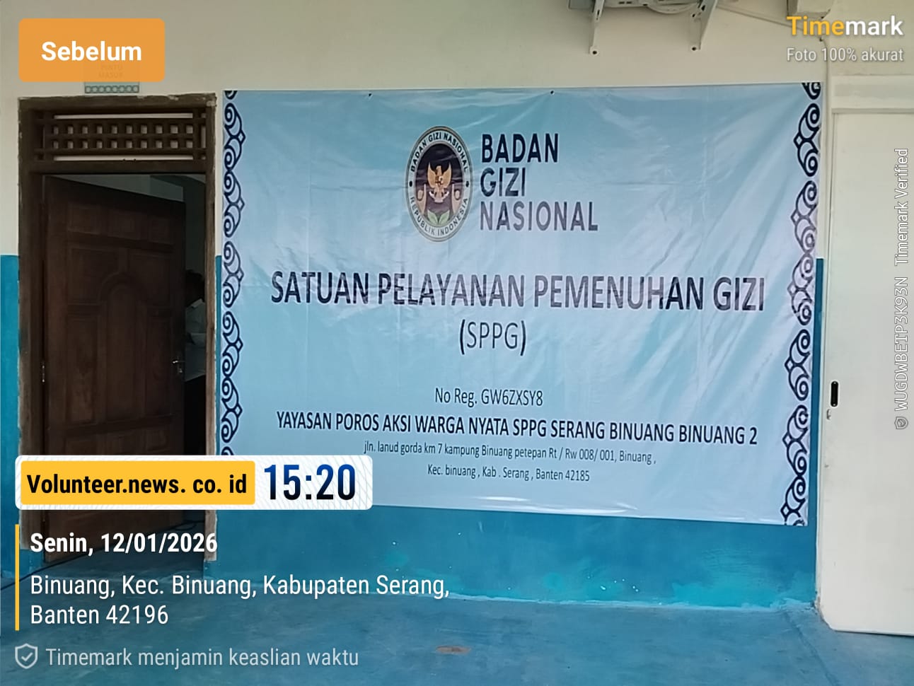 Ribuan Porsi, Satu Komitmen: SPPG Binuang 2 Kawal Gizi Anak Sekolah di Serang