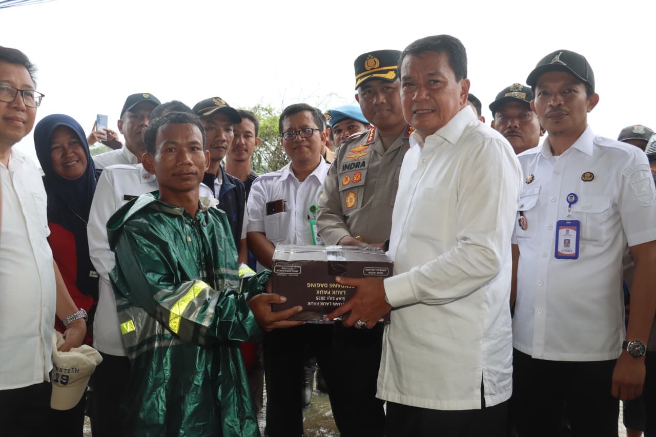 Bupati dan Kapolresta Tangerang Turun Langsung Tinjau Banjir Pasir Ampo, Warga Diimbau Tetap Waspada