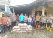 Polres Serang Salurkan 5 Ton Bantuan untuk Korban Banjir di Kec.Binuang, Kapolres: Keselamatan Warga Prioritas Utama