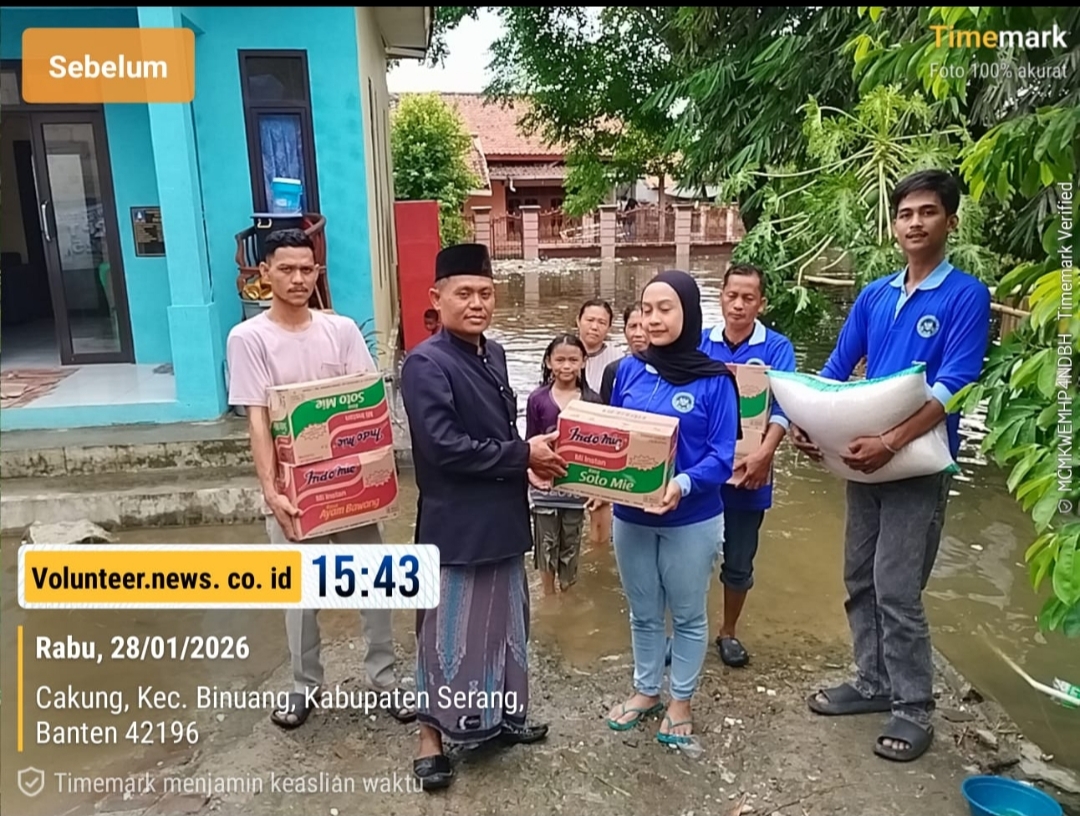 Banjir Belum Surut, SPPG Binuang 2 Yayasan Poros Aksi Warga Nyata Salurkan Bantuan bagi Korban Banjir 