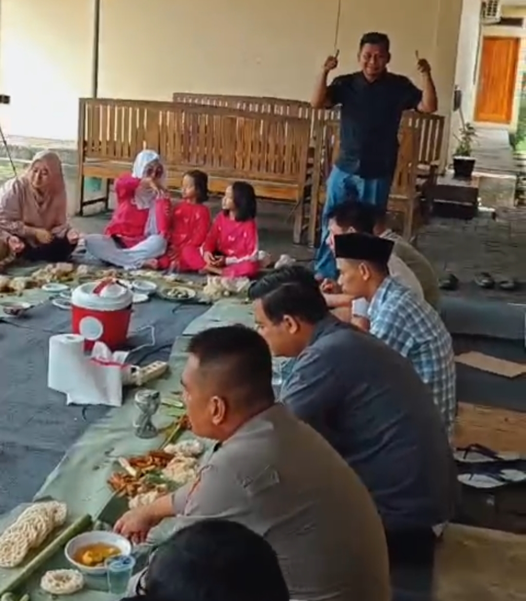 Sambut Ramadhan, Polsek Carenang Gelar Tasyakuran dan Santuni Anak Yatim