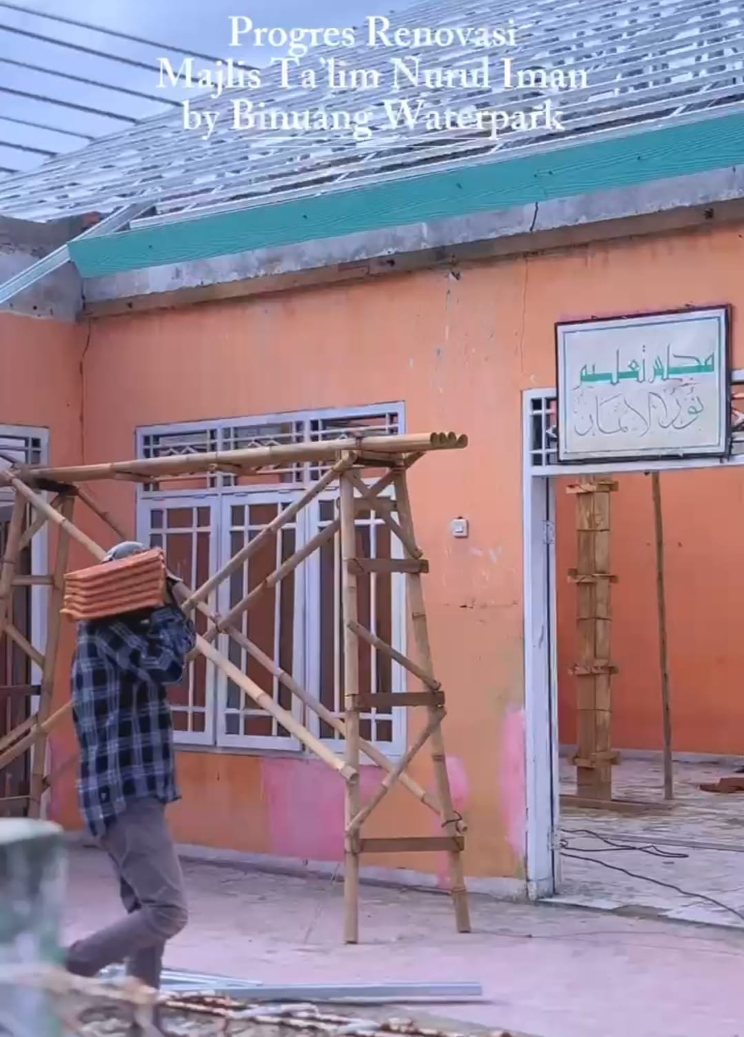 Wujud Kepedulian Binuang Waterpark: Majlis Ta’lim Nurul Iman Dibangun, Warga Sambut dengan Syukur dan Harapan