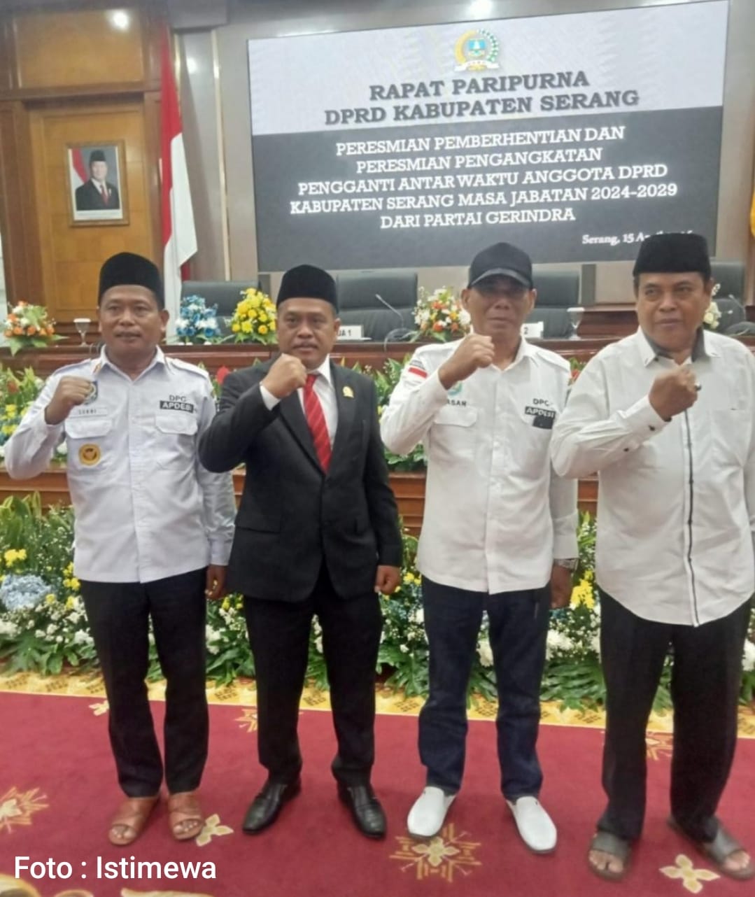 PAW DPRD Kabupaten Serang, Ahmad Yamin Resmi Dilantik Gantikan Almarhum H. Sahari