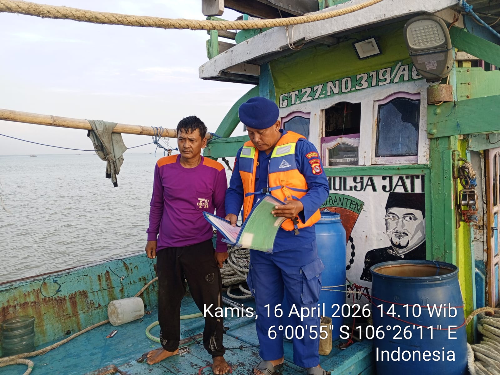 Operasi Sunyi di Laut Utara: Polisi Cek Kapal, Tekan Potensi Pelanggaran