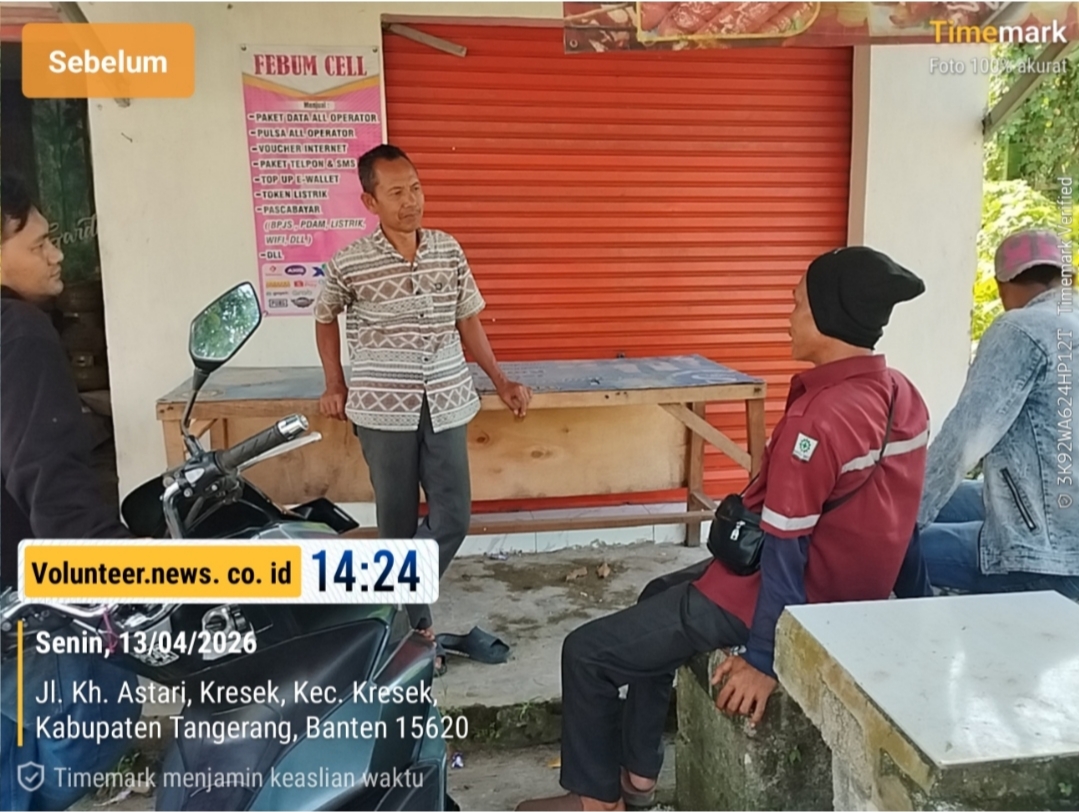 Izin Belum Lengkap, Aktivitas Penarikan Kabel Fiber Optik di Kresek, Tangerang Dihentikan