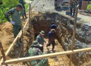 Viral TNI dan Warga Gotong Royong Bangun Jembatan Gantung, Akses Antar Kecamatan Kembali Terbuka