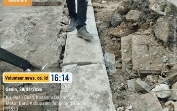 Proyek Sudah Jalan: Ada Apa di Balik U-Ditch di Desa Kosambi Dalam?