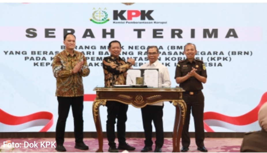Aset Koruptor Tak Lagi Mengendap, KPK Serahkan Rp20,2 Miliar ke Kejagung untuk Dimanfaatkan Negara