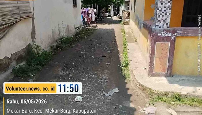 Paket Proyek Sudah Ada, Tapi Jalan Masih Rusak: Ada Apa di Mekarbaru, Tangerang?