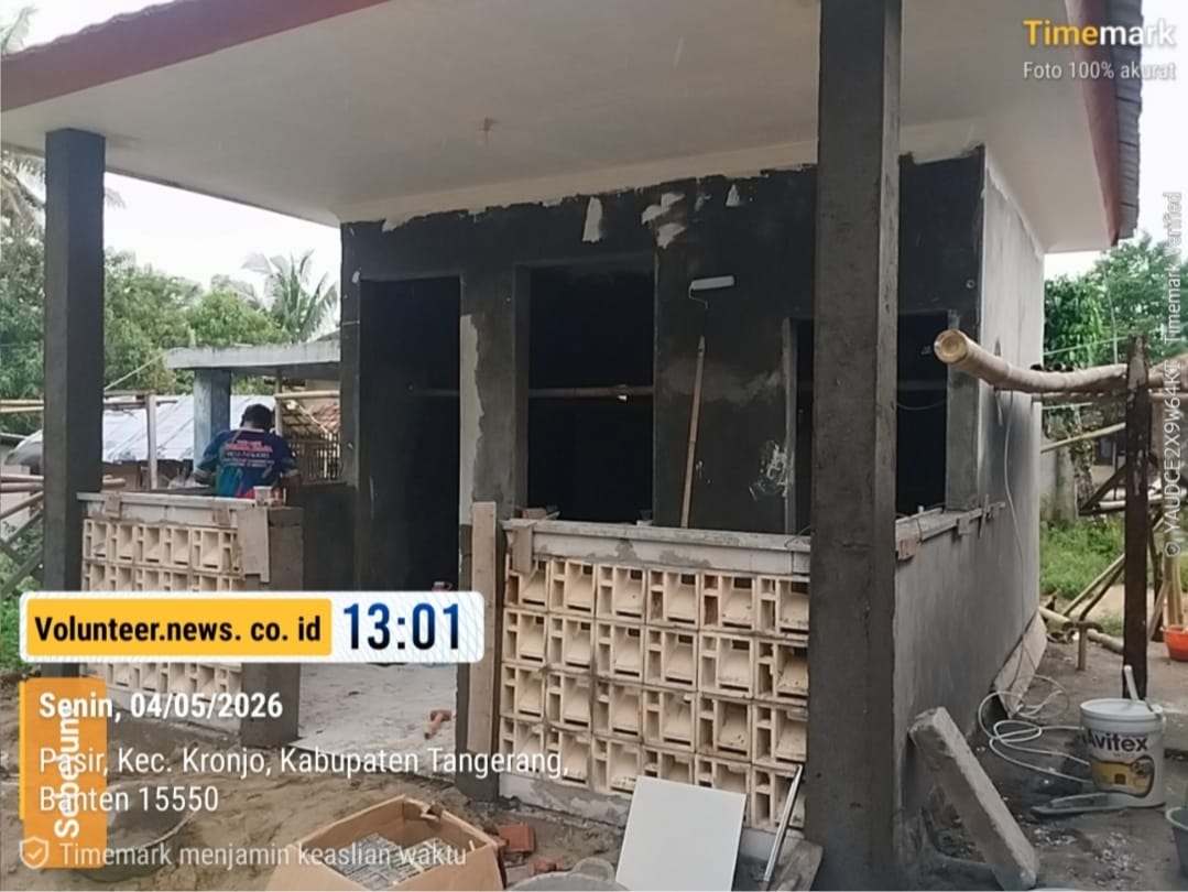 Swakelola atau Borongan? Proyek Posyandu Desa Pasir Bikin Publik Bertanya
