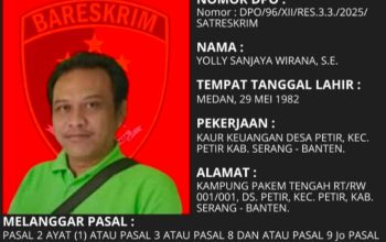 Korupsi Dana Desa Rp.1 Miliar, Pelarian Yolly Sanjaya Akhirnya Tamat di Kontrakan