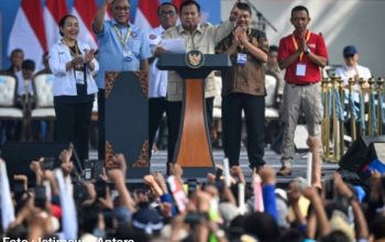 PHK, Ojol, Rumah Murah: Prabowo Subianto Borong Sorotan di May Day