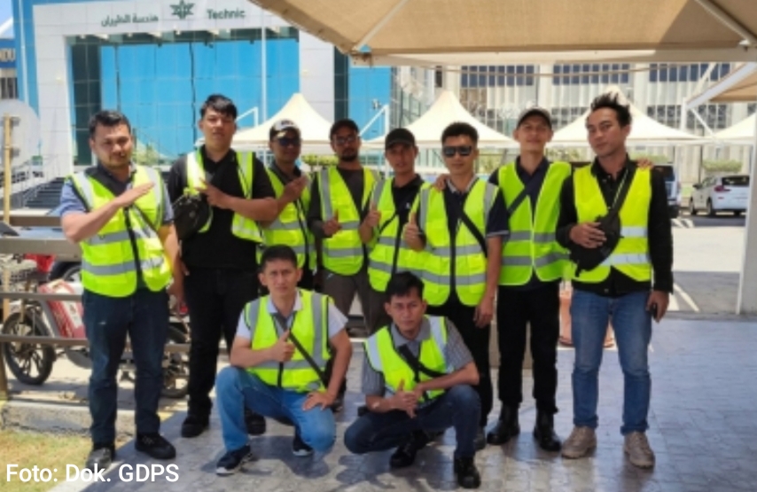 Tangerang Mendunia, GDPS Kirim Teknisi Kabin untuk Proyek Arab Saudi