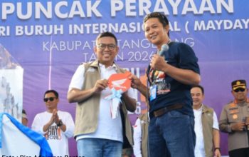 May Day 2026 di Banten, Gubernur Andra Soni Tekankan Harmoni Buruh, Pengusaha, dan Pemerintah